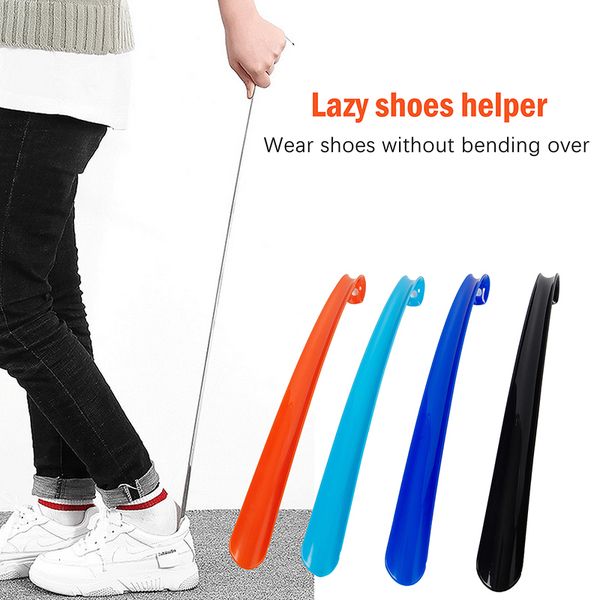 shoe parts accessories long horn lazy helper handle s lifter pull horn slip horn 230414, White;pink
shoe parts accessories long horn lazy helper handle s lifter pull horn slip horn 230414, White;pink