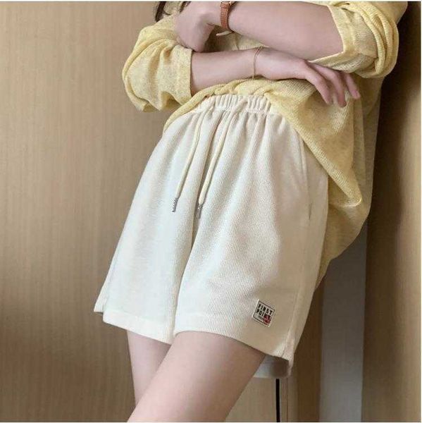 drawstring sports straight womens shorts pants female summer high waist, White;black
drawstring sports straight womens shorts pants female summer high waist, White;black