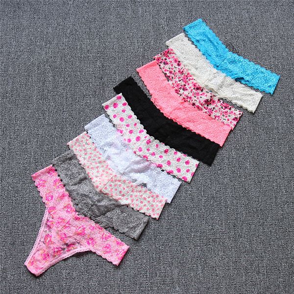 women's panties 10 pcs lot voplidia women's vs panties thongs and g strings lace t-back underwear female seamless lace lingerie 23, Black;pink
women's panties 10 pcs lot voplidia women's vs panties thongs and g strings lace t-back underwear female seamless lace lingerie 23, Black;pink
