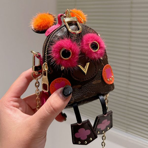 women designer owl coin purse mini backpack bag lovely zipper wallet v-shaped gold metal hardware chain key pouch genuine leather funny cart, Red;black
women designer owl coin purse mini backpack bag lovely zipper wallet v-shaped gold metal hardware chain key pouch genuine leather funny cart, Red;black