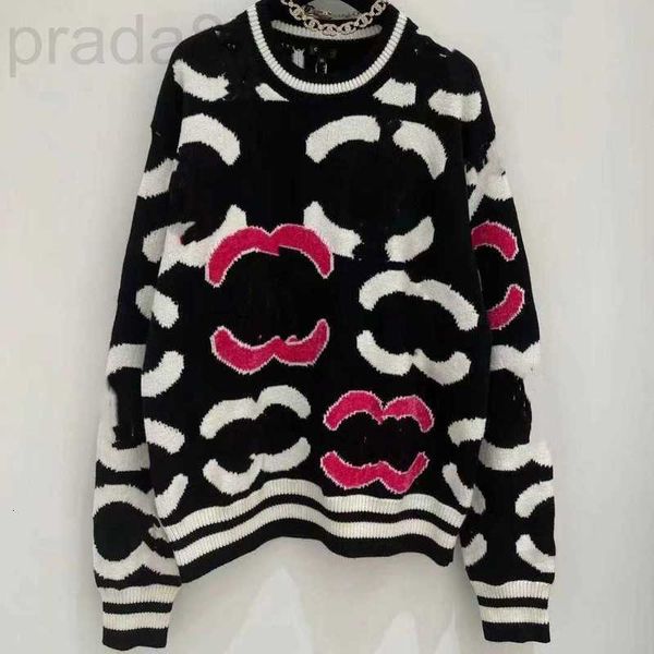 women's sweaters designer 2023 luxury high edition winter new all over jacquard temperament loose age reducing color contrast women 5z5, White;black
women's sweaters designer 2023 luxury high edition winter new all over jacquard temperament loose age reducing color contrast women 5z5, White;black