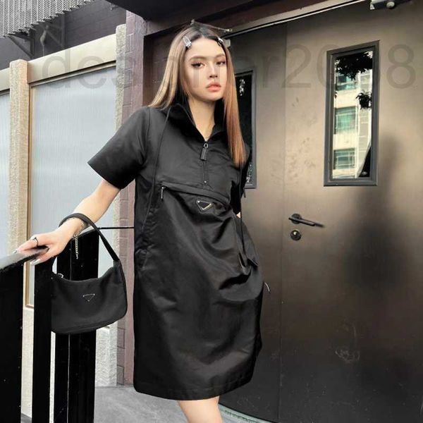 casual dresses designer nylon hooded women summer spring badge girls street style long skirts vacation ene0, Black;gray
casual dresses designer nylon hooded women summer spring badge girls street style long skirts vacation ene0, Black;gray