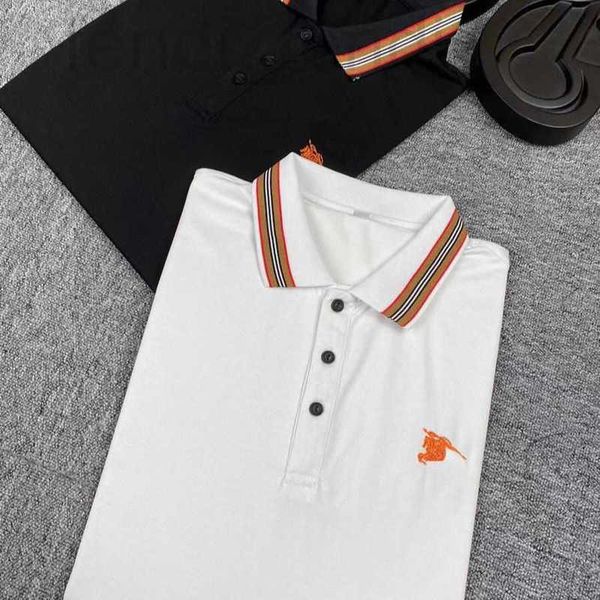 men's polos luxurioushigh version men polo shirt tb war horse embroidered tshirt burb designer mens lapel pullover shirts business casu, White;black
men's polos luxurioushigh version men polo shirt tb war horse embroidered tshirt burb designer mens lapel pullover shirts business casu, White;black