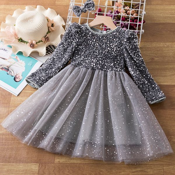 girl's dresses sequin girls princess party for 38 yrs kids birthday wedding evening prom gown spring fall long sleeve children's d, Red;yellow
girl's dresses sequin girls princess party for 38 yrs kids birthday wedding evening prom gown spring fall long sleeve children's d, Red;yellow