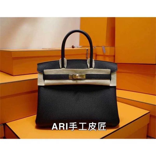 family h bag leather birkins tote designer ari pure handmade wax thread hand-stitched 30togo has black gold buckle portable women's cow
family h bag leather birkins tote designer ari pure handmade wax thread hand-stitched 30togo has black gold buckle portable women's cow