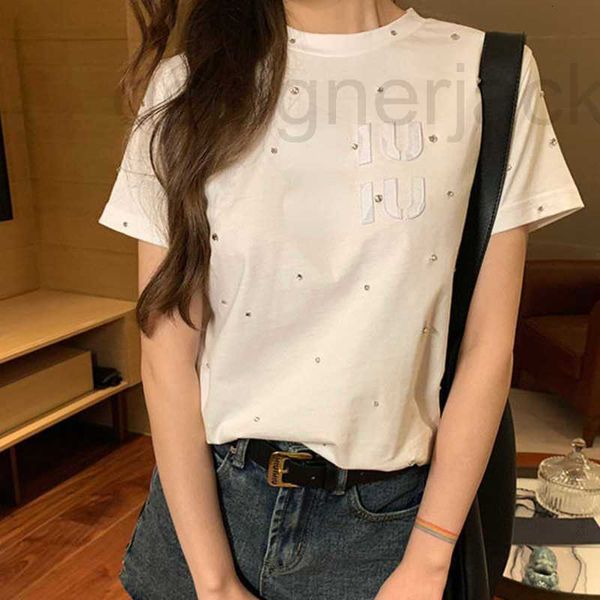 women's t-shirt designer diamond t shirt letter embroidery short sleeved womens loose pullover fashion sweat tee k3kq, White
women's t-shirt designer diamond t shirt letter embroidery short sleeved womens loose pullover fashion sweat tee k3kq, White