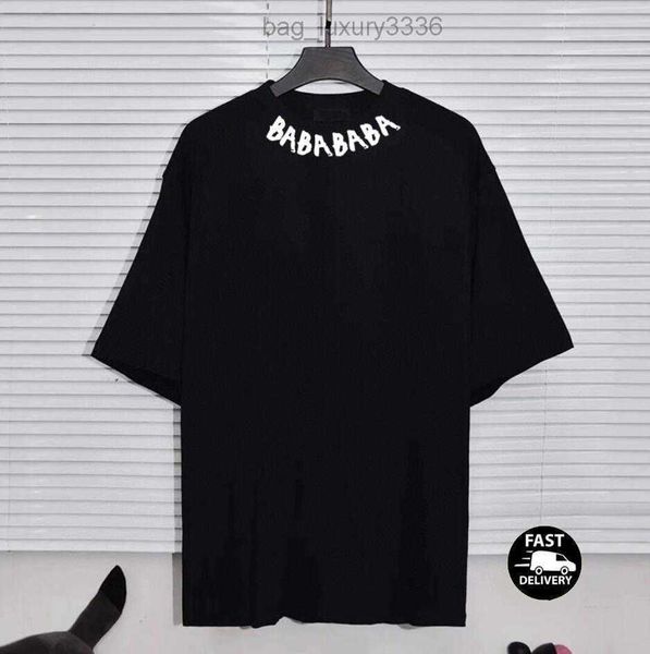 fashion t shirt mens women designers t-shirts tees apparel man summer tee shirt with big letters in neck luxurys clothing street shorts sle, White;black
fashion t shirt mens women designers t-shirts tees apparel man summer tee shirt with big letters in neck luxurys clothing street shorts sle, White;black