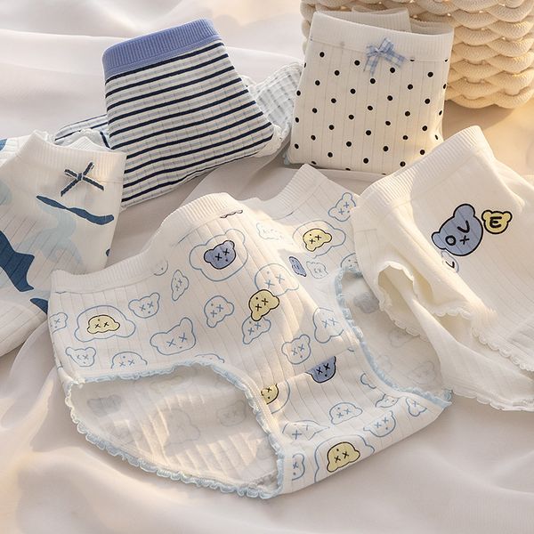 women's panties blue cute cartoon cotton panties women's underwear comfortable breathable girls briefs female intimate lingerie 23, Black;pink
women's panties blue cute cartoon cotton panties women's underwear comfortable breathable girls briefs female intimate lingerie 23, Black;pink