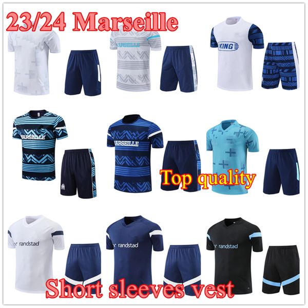 2023 tracksuits short sleeves vest soccer jerseys training suit 23/24 new chandal futbol maillot de foot football, White;black
2023 tracksuits short sleeves vest soccer jerseys training suit 23/24 new chandal futbol maillot de foot football, White;black