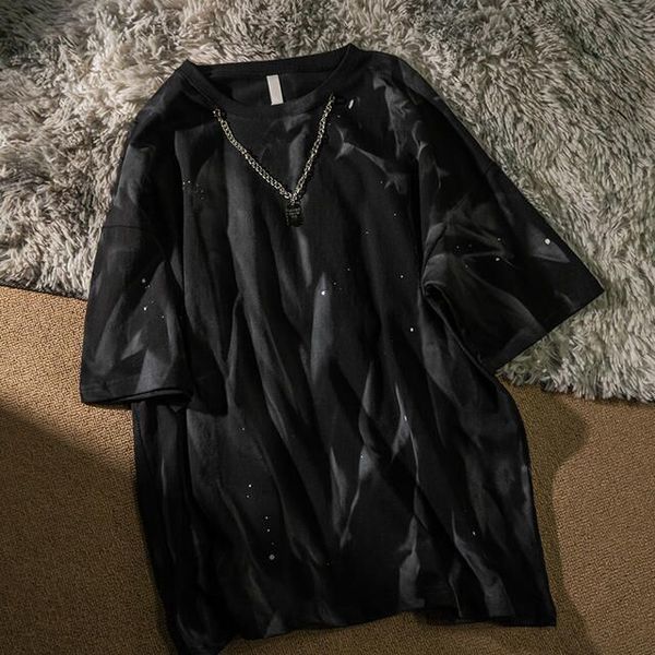 men's tshirts europe and america dark hiphop printed short sleeved t shirts men women fashion street half clothes summer y2k 230414, White;black
men's tshirts europe and america dark hiphop printed short sleeved t shirts men women fashion street half clothes summer y2k 230414, White;black