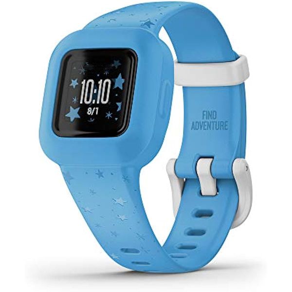 vivofit jr 3 fitness tracker for kids includes interactive app experience swim friendly up to 1 year battery life blue stars
vivofit jr 3 fitness tracker for kids includes interactive app experience swim friendly up to 1 year battery life blue stars
