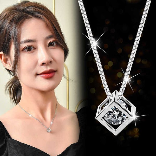 necklaces strands strings fashion necklace female 925 silver collarbone chain magic cube zircon pendant temperament personality korean item
necklaces strands strings fashion necklace female 925 silver collarbone chain magic cube zircon pendant temperament personality korean item