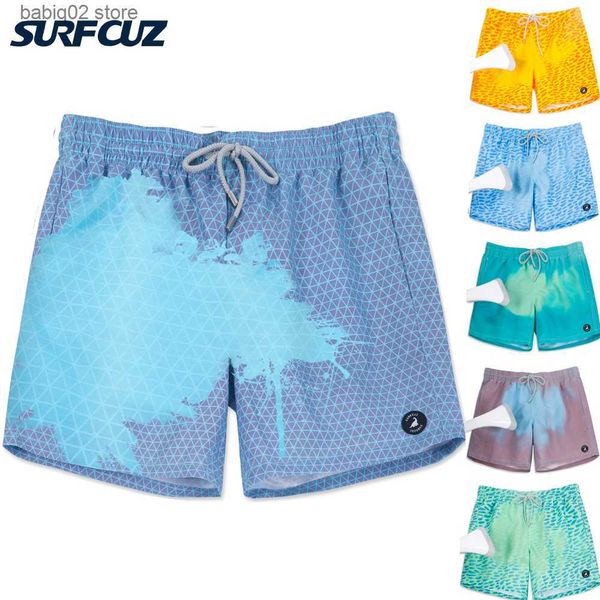 men's shorts surfcuz color-changing swim trunks summer magical beach swimwear temperature-sensitive quick dry color change mens swim sh, White;black
men's shorts surfcuz color-changing swim trunks summer magical beach swimwear temperature-sensitive quick dry color change mens swim sh, White;black