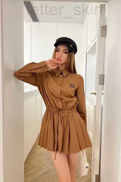 casual dresses designer 2023 summer new french small fragrant letter embroidery lace up waist white shirt dress for women z4jf, Black;gray
casual dresses designer 2023 summer new french small fragrant letter embroidery lace up waist white shirt dress for women z4jf, Black;gray