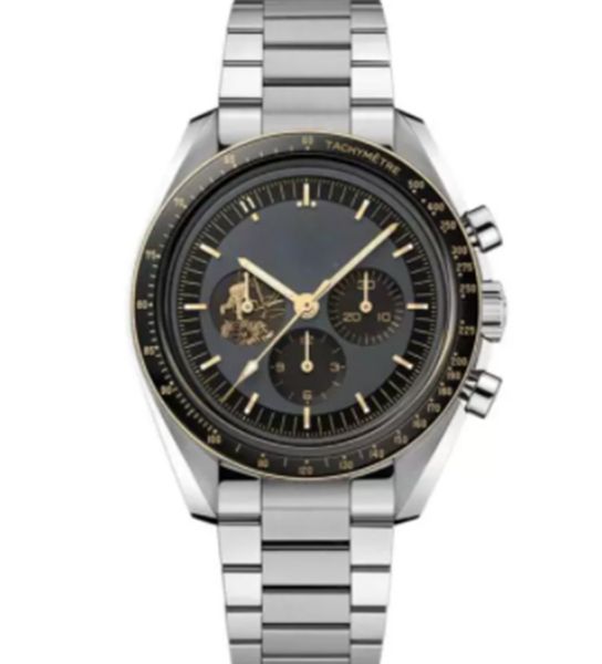 2023 stainless steel black watch quartz chronograph movement moonwatch apollp 11 50th anniversary limited edittion mens 42mm wristwatches ba, Slivery;brown
2023 stainless steel black watch quartz chronograph movement moonwatch apollp 11 50th anniversary limited edittion mens 42mm wristwatches ba, Slivery;brown