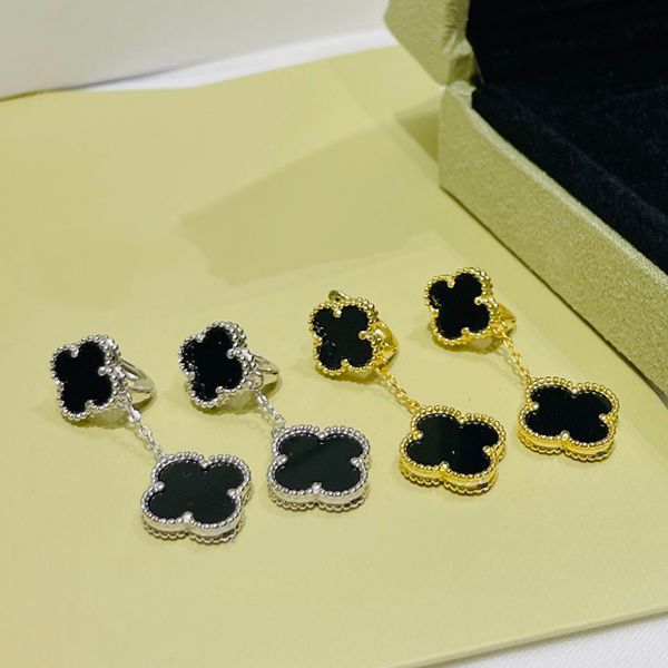 four leaf clover earrings natural shell gemstone gold plated 18k designer for woman t0p highest counter advanced materials brand designer an, Silver
four leaf clover earrings natural shell gemstone gold plated 18k designer for woman t0p highest counter advanced materials brand designer an, Silver
