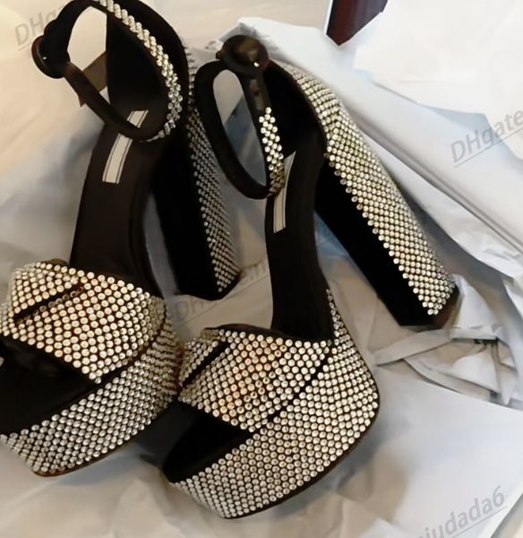 high heel luxury heel designer womens sandal coarse classic rhinestone sliper diamond shiny ankle strap man slide platform triangle lady sho, Black
high heel luxury heel designer womens sandal coarse classic rhinestone sliper diamond shiny ankle strap man slide platform triangle lady sho, Black
