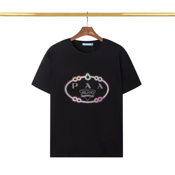 summer t shirt designer men's t-shirts fashion casual shirt crystal letter mens women clothing short sleeved tees white black
summer t shirt designer men's t-shirts fashion casual shirt crystal letter mens women clothing short sleeved tees white black