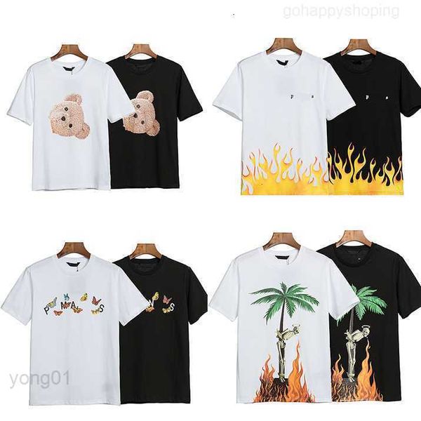 mens designer t shirt palm letter print graffiti short sleeve fashion angel women's bear comfortable t-shirt black white, White;black
mens designer t shirt palm letter print graffiti short sleeve fashion angel women's bear comfortable t-shirt black white, White;black