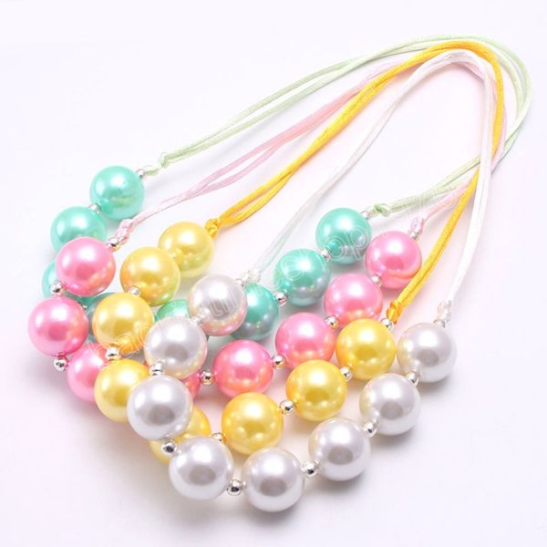 fashion design girls pearl chunky beads necklace kids child chunky bubblegum necklace adjustable rope jewelry, Red;brown
fashion design girls pearl chunky beads necklace kids child chunky bubblegum necklace adjustable rope jewelry, Red;brown