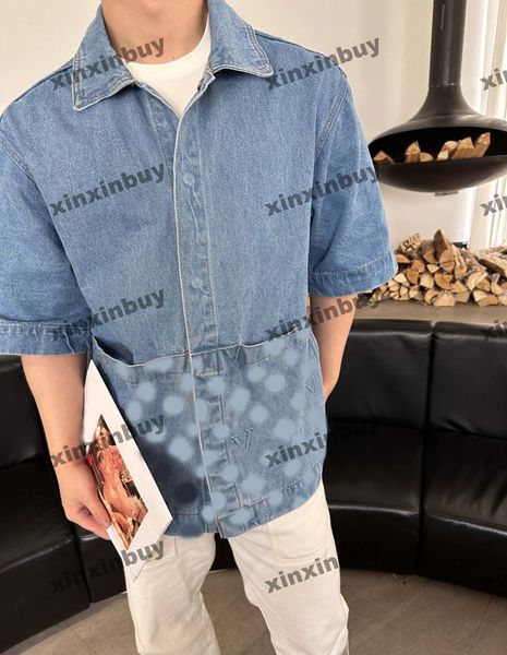 xinxinbuy men designer tee t shirt 23ss paris emboss panelled letter print short sleeve cotton women black white blue gray m-2xl, Black;brown
xinxinbuy men designer tee t shirt 23ss paris emboss panelled letter print short sleeve cotton women black white blue gray m-2xl, Black;brown
