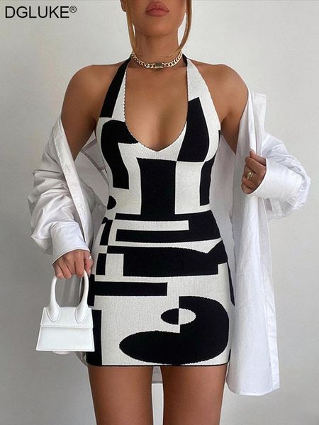 dresses geometric print halter bodycon dress vneck backless mini dress fashion knitted short summer dress women 2022, Black;gray
dresses geometric print halter bodycon dress vneck backless mini dress fashion knitted short summer dress women 2022, Black;gray