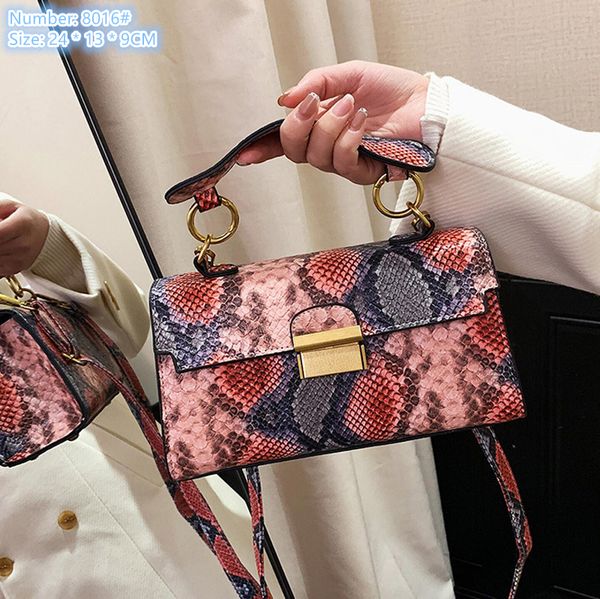 factory wholesale ladies shoulder bag 5 colors flip shaped leather handbag elegant and sweet snake fashion handbags joker personality buckle
factory wholesale ladies shoulder bag 5 colors flip shaped leather handbag elegant and sweet snake fashion handbags joker personality buckle