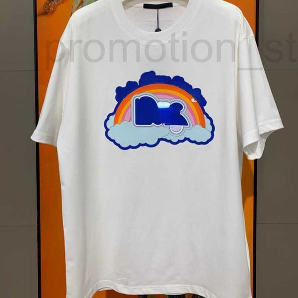 men's t-shirts designer cotton t shirt rainbow print short sleeve tshirt designer t-shirt round neck loose sweatshirt men women summer, White;black
men's t-shirts designer cotton t shirt rainbow print short sleeve tshirt designer t-shirt round neck loose sweatshirt men women summer, White;black