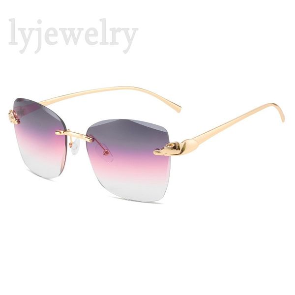 designer sunglasses luxury mens sunglass multicolor leopard head occhiali da sole frameless metal popular oversized glasses sport style pj08, White;black
designer sunglasses luxury mens sunglass multicolor leopard head occhiali da sole frameless metal popular oversized glasses sport style pj08, White;black