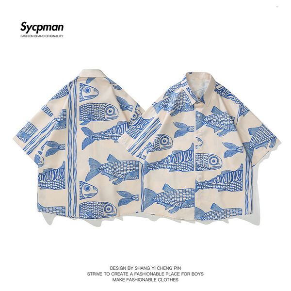 men's casual shirts oversized american contracted embroidery summer male female student couples fashion casual shirt mens clothing tren, White;black
men's casual shirts oversized american contracted embroidery summer male female student couples fashion casual shirt mens clothing tren, White;black
