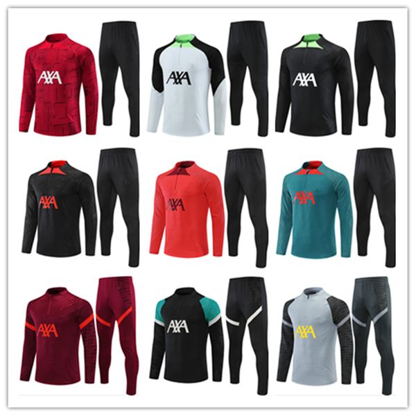 22 23 24 mens tracksuits qualitt soccer team training suit 2023 men kids football tracksuit jerseys jacket jogging kit survetement foot chan, Black
22 23 24 mens tracksuits qualitt soccer team training suit 2023 men kids football tracksuit jerseys jacket jogging kit survetement foot chan, Black