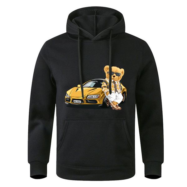 teddy bear beside the car men hoodies pullover winter autumn hoodies fleece warm casual streetwear novelty mens hooded sweatshirt, Black
teddy bear beside the car men hoodies pullover winter autumn hoodies fleece warm casual streetwear novelty mens hooded sweatshirt, Black