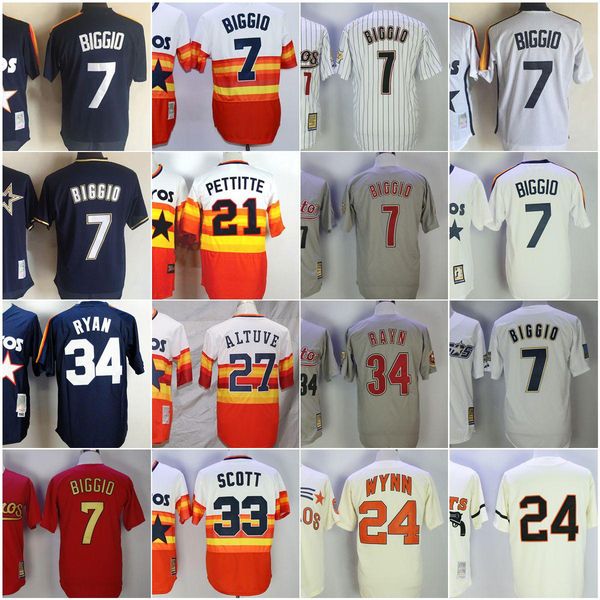 vintage mitchell and ness baseball jersey 7 craig biggio 2006 1981 21 andy pettitte 24 jimmy wynn 27 jose altuve 33 mike scott 34 nolan ryan, Blue;black
vintage mitchell and ness baseball jersey 7 craig biggio 2006 1981 21 andy pettitte 24 jimmy wynn 27 jose altuve 33 mike scott 34 nolan ryan, Blue;black