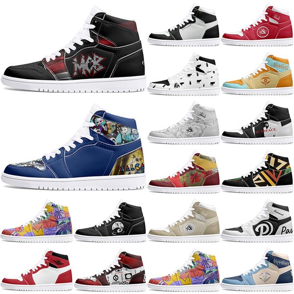 Customized Shoes 1s DIY shoes Basketball Shoes damping Men Women Customized black Character Sports Shoes Outdoor sports Shoe
Customized Shoes 1s DIY shoes Basketball Shoes damping Men Women Customized black Character Sports Shoes Outdoor sports Shoe