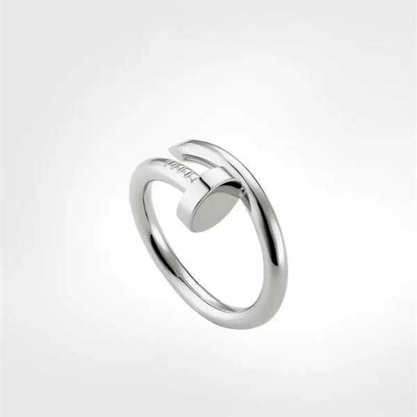 with box mens nail ring band diamonds designer luxury women rings jewelry couple lover finger circle rings good gift never fade no303a, Silver
with box mens nail ring band diamonds designer luxury women rings jewelry couple lover finger circle rings good gift never fade no303a, Silver