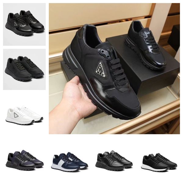 famous brand men prax 01 sneakers shoes re-nylon & leather technical fabric casual walking rubber lug sole sports party wedding runner train, Black
famous brand men prax 01 sneakers shoes re-nylon & leather technical fabric casual walking rubber lug sole sports party wedding runner train, Black