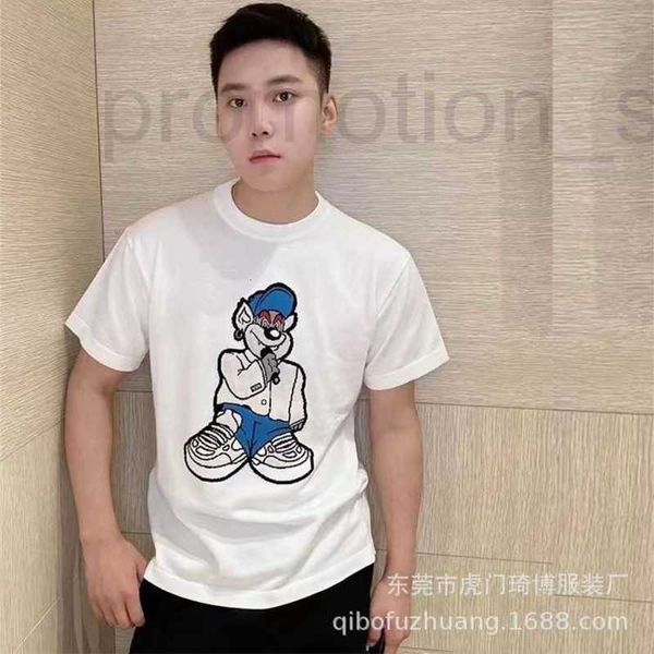 men's t-shirts designer new jacquard little bear cartoon character knitted short sleeve t-shirt for men women's casual versatile b, White;black
men's t-shirts designer new jacquard little bear cartoon character knitted short sleeve t-shirt for men women's casual versatile b, White;black