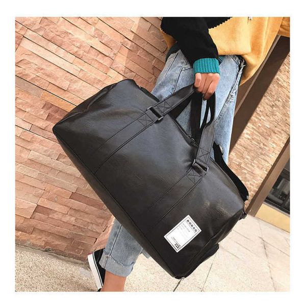 duffel bags new travel bag pu leather hand for business trip large capacity aircraft luggage men women s sports fitness 230316
duffel bags new travel bag pu leather hand for business trip large capacity aircraft luggage men women s sports fitness 230316