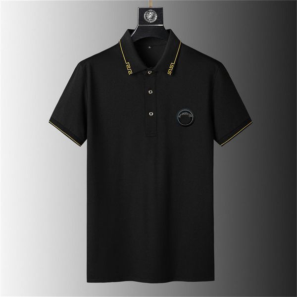 men's tee polo black and white color fashion casual business classic embroidered head brand 100 cotton street hip hop wear palm guillot, White;black
men's tee polo black and white color fashion casual business classic embroidered head brand 100 cotton street hip hop wear palm guillot, White;black