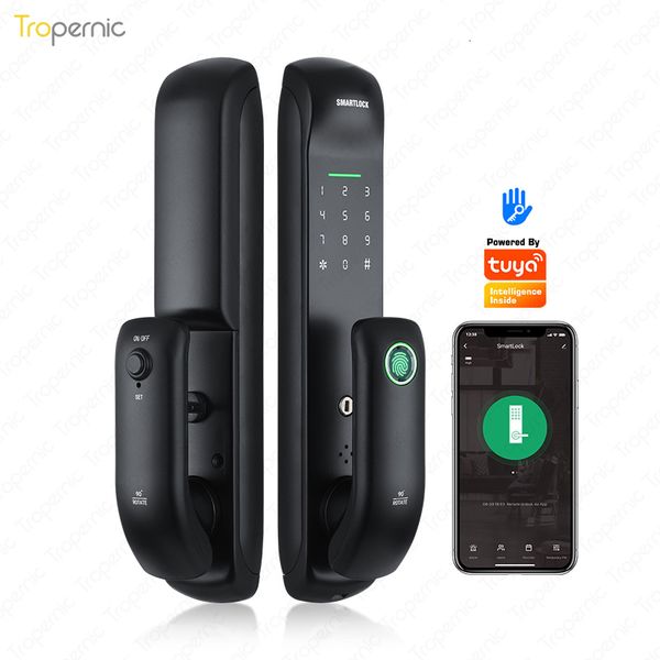 smart lock tuya home electronic with wifi biometric fingerprint door digital password app unlock security protection 230414
smart lock tuya home electronic with wifi biometric fingerprint door digital password app unlock security protection 230414