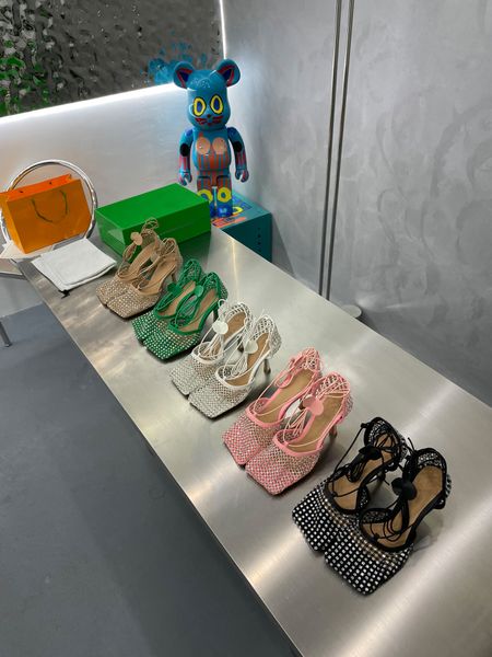 casual shoes sparkle stretch lace-up sandal womens s high heels women designer pumps dress luxurys designe mesh leather slides espadrilles, Black
casual shoes sparkle stretch lace-up sandal womens s high heels women designer pumps dress luxurys designe mesh leather slides espadrilles, Black