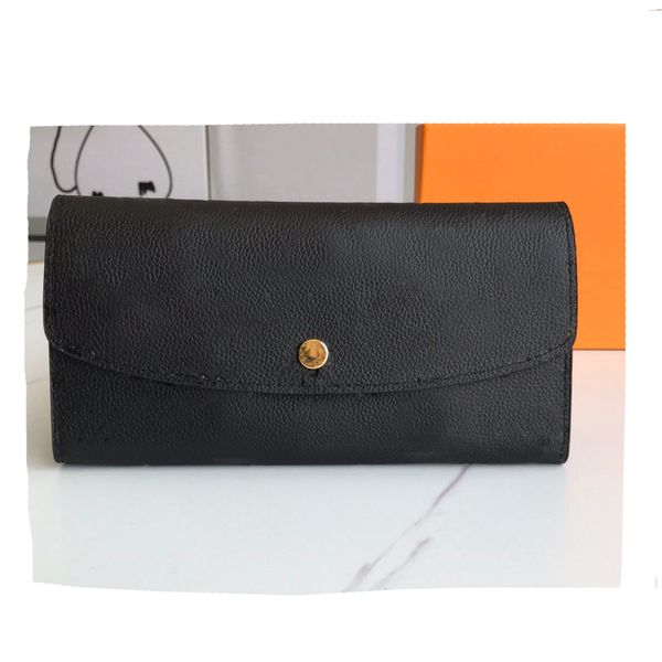 luxurys designers perforated embossed wallet woman fashion clutch purses emilie long card holder purse with box dust bag, Red;black
luxurys designers perforated embossed wallet woman fashion clutch purses emilie long card holder purse with box dust bag, Red;black