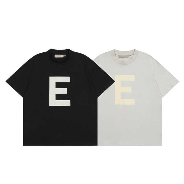 ess tees t-shirts essen fashion clothing brand fears of god double thread fog chest large e flocking short sleeve t-shirt mens loose fit t-s, White;black
ess tees t-shirts essen fashion clothing brand fears of god double thread fog chest large e flocking short sleeve t-shirt mens loose fit t-s, White;black