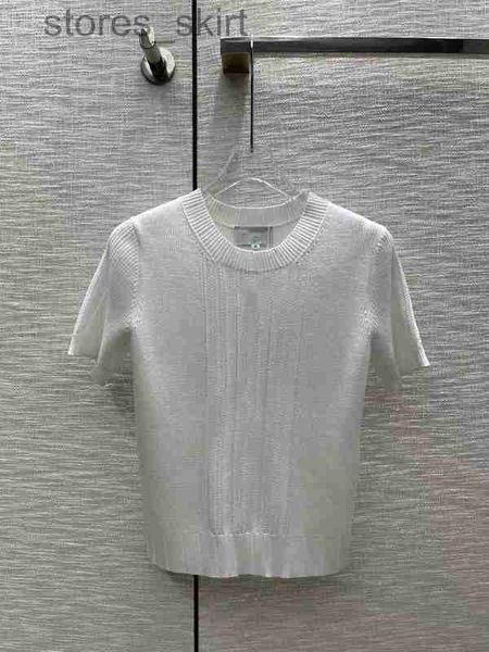 women's knits & tees designerwomen's knits & tees 2023 spring summer o neck short sleeve high end jacquard pullovers women's, White
women's knits & tees designerwomen's knits & tees 2023 spring summer o neck short sleeve high end jacquard pullovers women's, White
