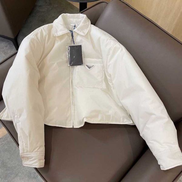women's jackets designer winter down jacket womens parkas triangle embroidered windbreaker women coat fashion loose parka coats short s, Black;brown
women's jackets designer winter down jacket womens parkas triangle embroidered windbreaker women coat fashion loose parka coats short s, Black;brown