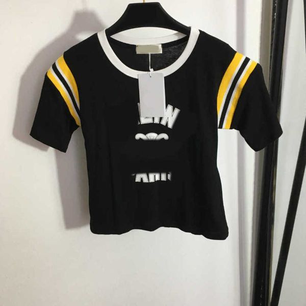 23ss tee womens t-shirt womens designer clothing pure cotton chest logo alphabet print patchwork color stripe stitching t-shirt womens cloth, White
23ss tee womens t-shirt womens designer clothing pure cotton chest logo alphabet print patchwork color stripe stitching t-shirt womens cloth, White