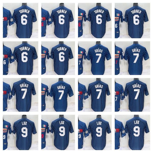 2022 new baseball jerseys 7 julio urias 6 trea turner 9 gavin lux blank stitched jerseys mens women youth, Blue;black
2022 new baseball jerseys 7 julio urias 6 trea turner 9 gavin lux blank stitched jerseys mens women youth, Blue;black