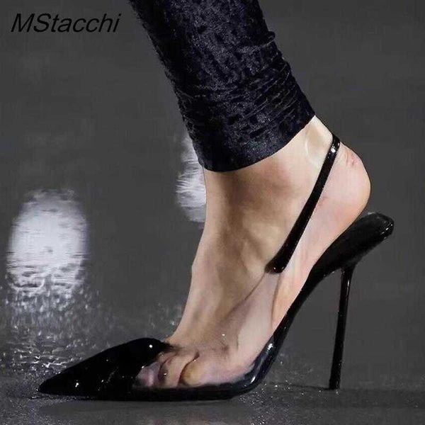 sandals pvc transparency women summer fashion design pleated pointed toe shoes ladies mules pumps luxury stilettos 230406, Black
sandals pvc transparency women summer fashion design pleated pointed toe shoes ladies mules pumps luxury stilettos 230406, Black