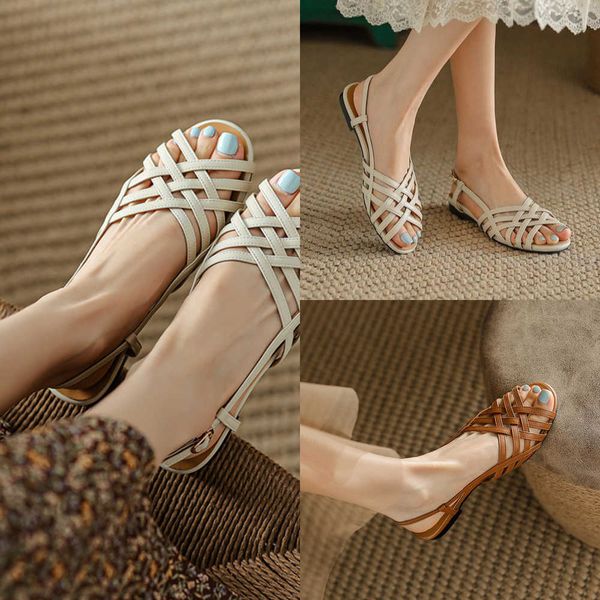 sandals summer women sandals braided round toe flat heel shallow mouth females pumps fashion breathable ladies shoes 230322, Black
sandals summer women sandals braided round toe flat heel shallow mouth females pumps fashion breathable ladies shoes 230322, Black