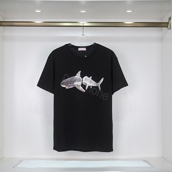 23ss summer new t shirt angelst broken tail shark before after the print pattern letters cotton with loose hundred match street men women pl, White;black
23ss summer new t shirt angelst broken tail shark before after the print pattern letters cotton with loose hundred match street men women pl, White;black